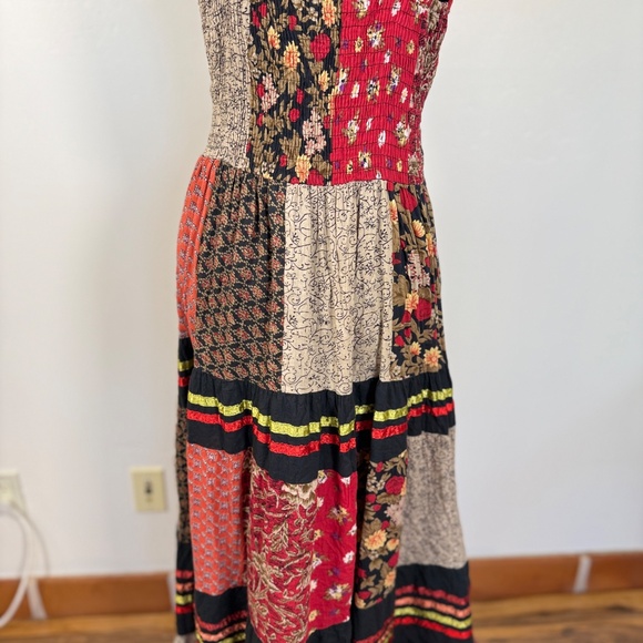 Gypsy Maxi Dress by MAJIC Boho Patchwork Small - Picture 6 of 8